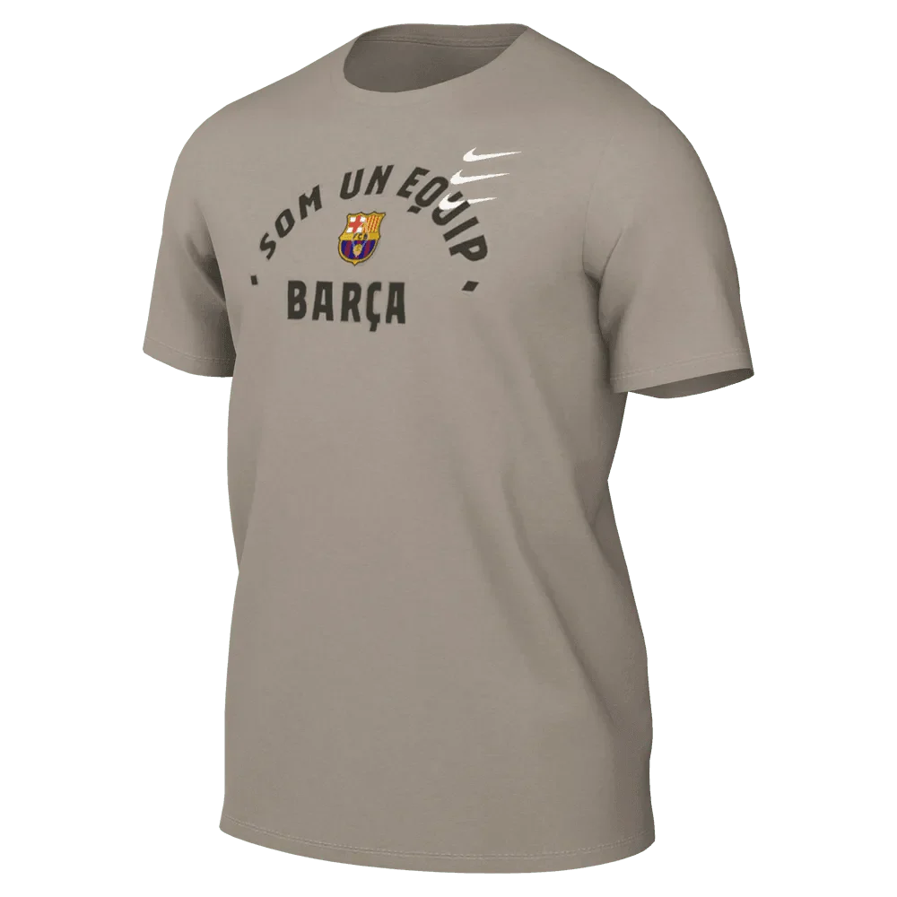 Nike 2023-24 Barcelona Tee - Olive