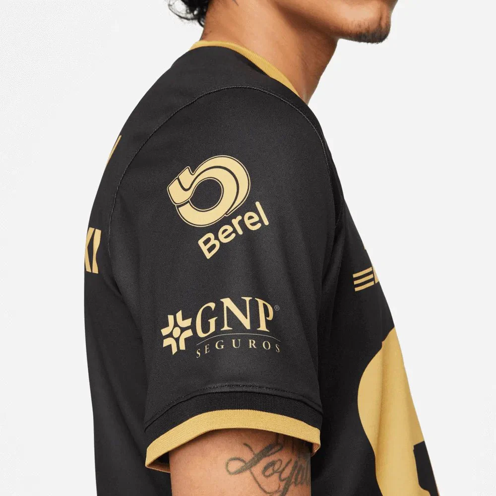 Nike 2023 Pumas Third Jersey - Black-Gold - Image 5