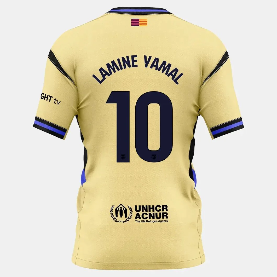 Nike 2025-26 Barcelona Youth Stadium Away Soccer Jersey - Image 10