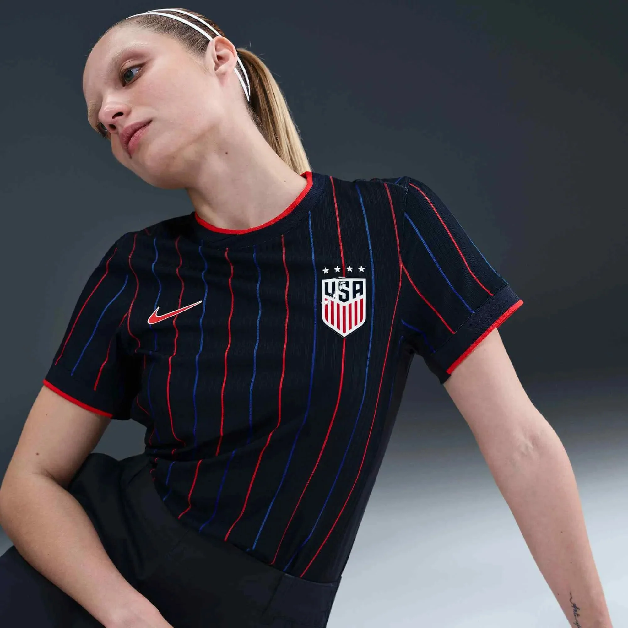 Nike 2025 USWNT Women's  Authentic Away Soccer Jersey - Image 4