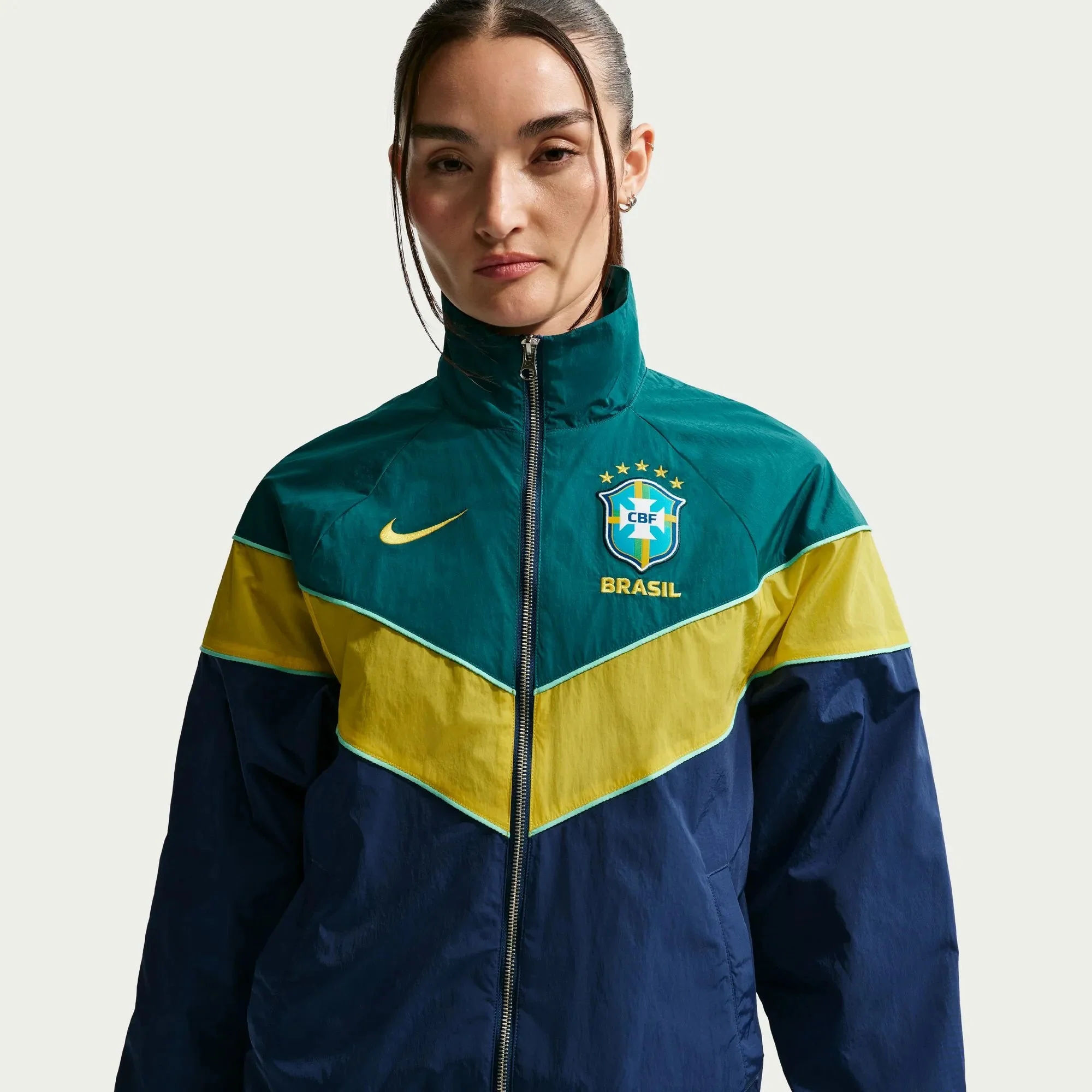 Nike 2026 Brazil Women's UV Woven Jacket - Image 4