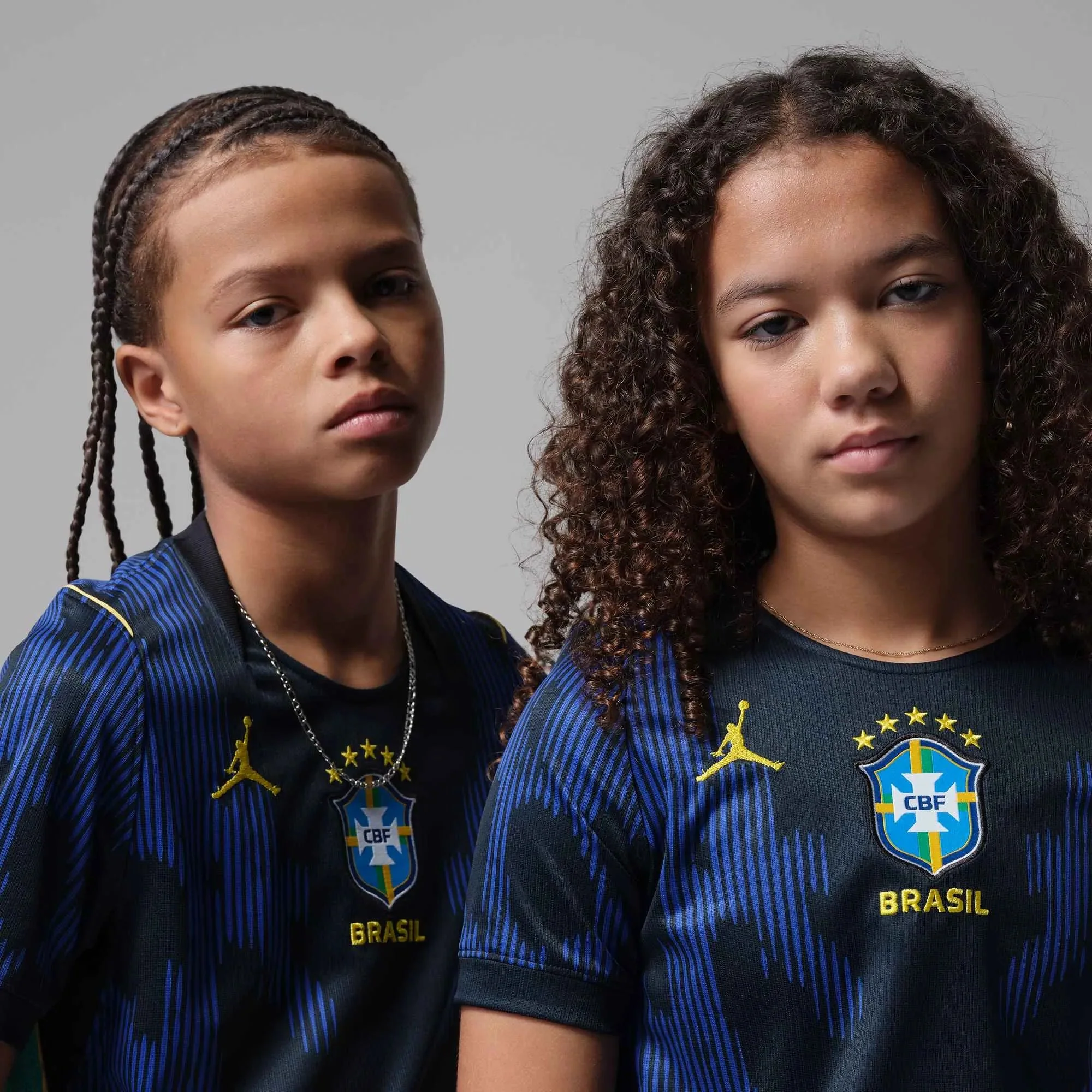 Nike 2026 Brazil Youth Stadium Away Soccer Jersey - Image 5
