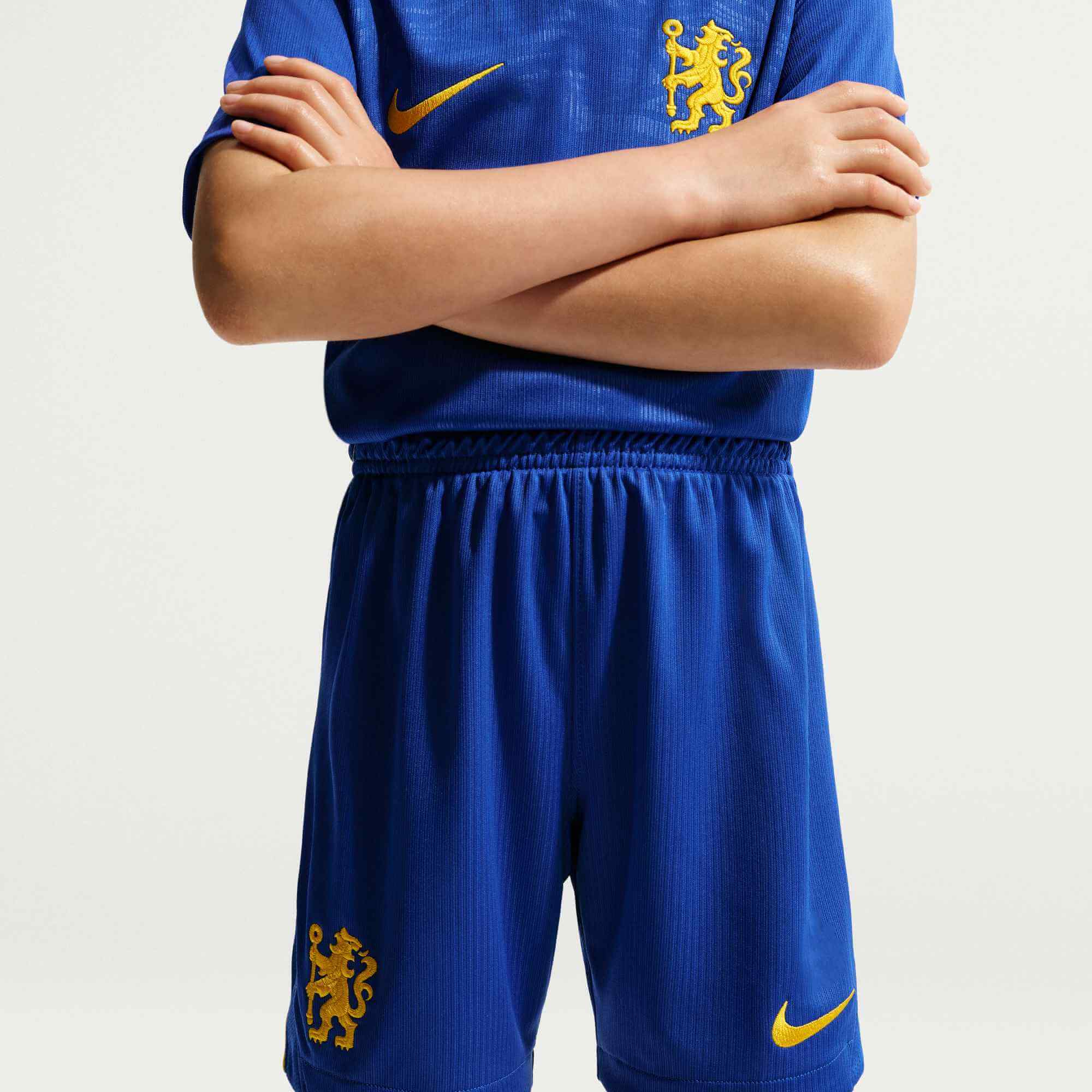 Nike 2026-27 Chelsea Youth Stadium Home Shorts - Image 5