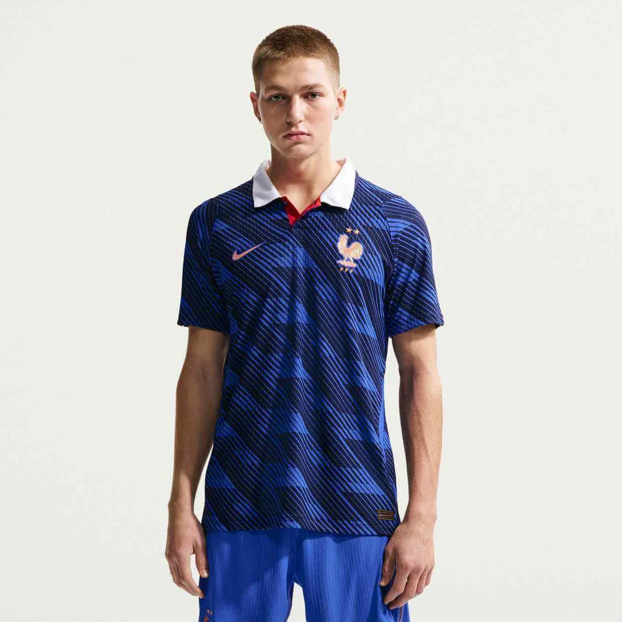 Nike 2026 France Men's Authentic Home Soccer Jersey - Image 4