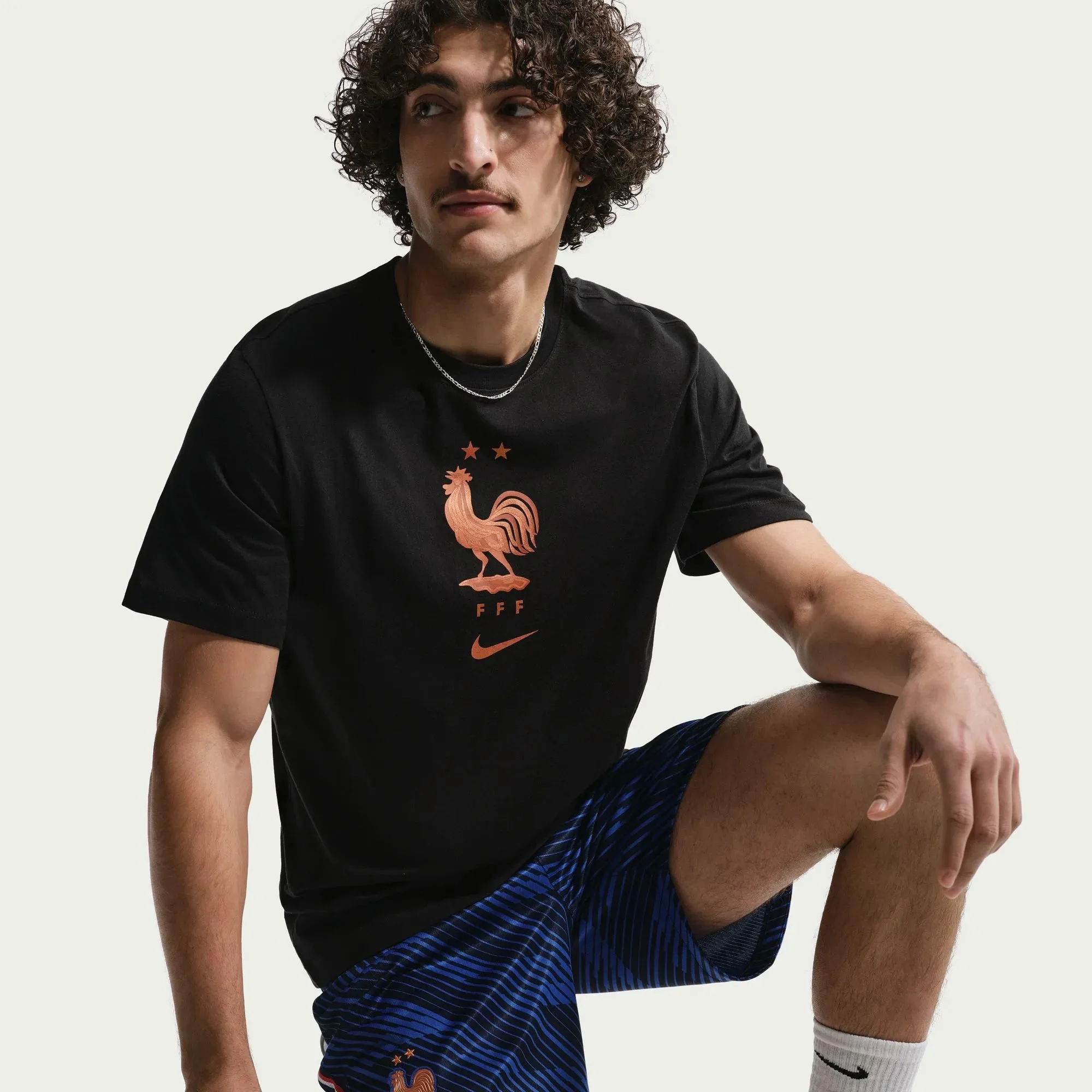 Nike 2026 France Men's Crest Tee - Image 4