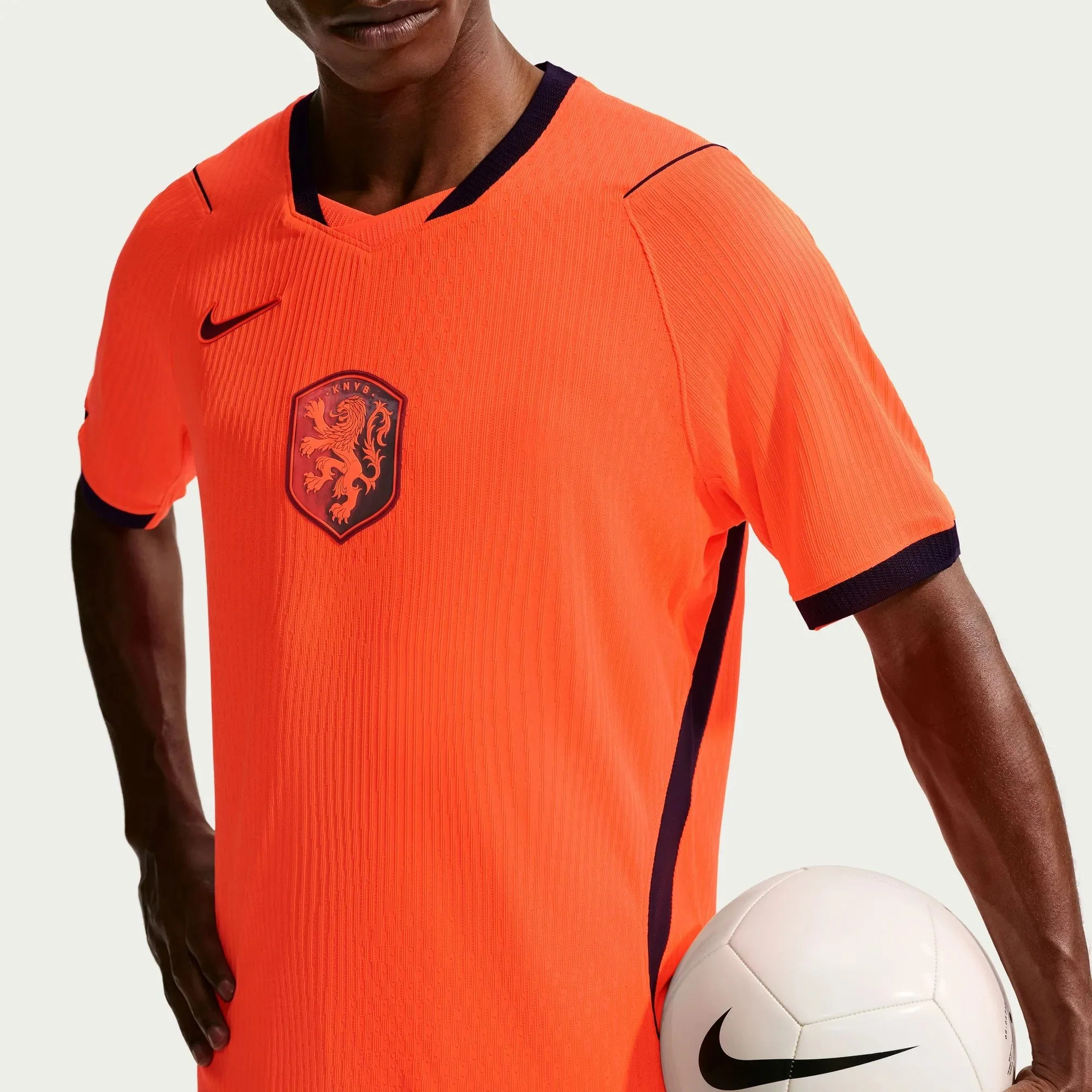 Nike 2026 Netherlands Men's Authentic Home Soccer Jersey - Image 6