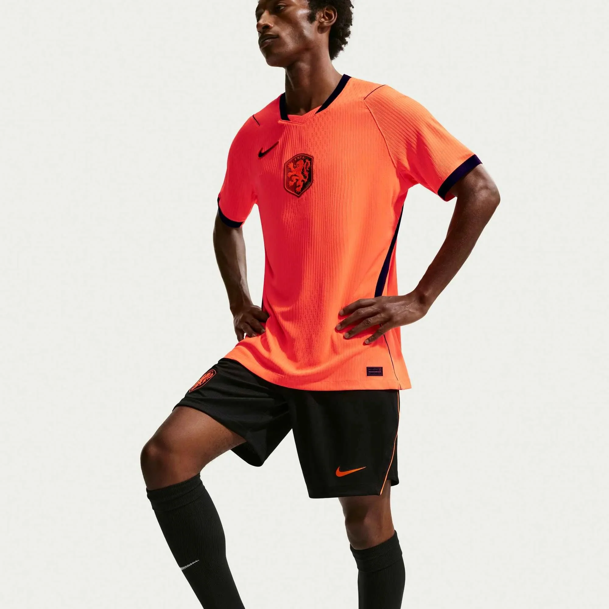 Nike 2026 Netherlands Men's Stadium Home Shorts - Image 3