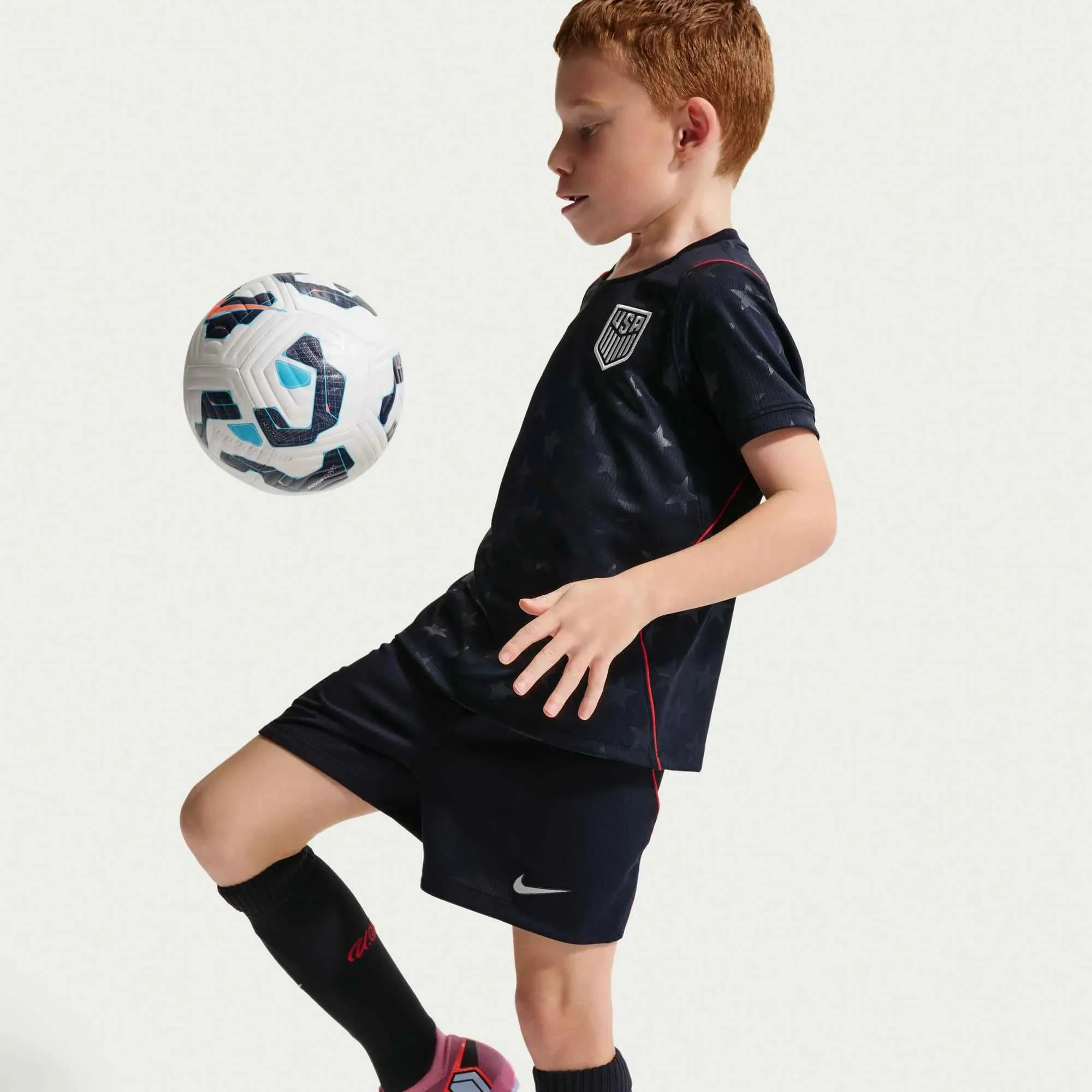 Nike 2026 USMNT Little Kid's Stadium Away Kit - Image 3