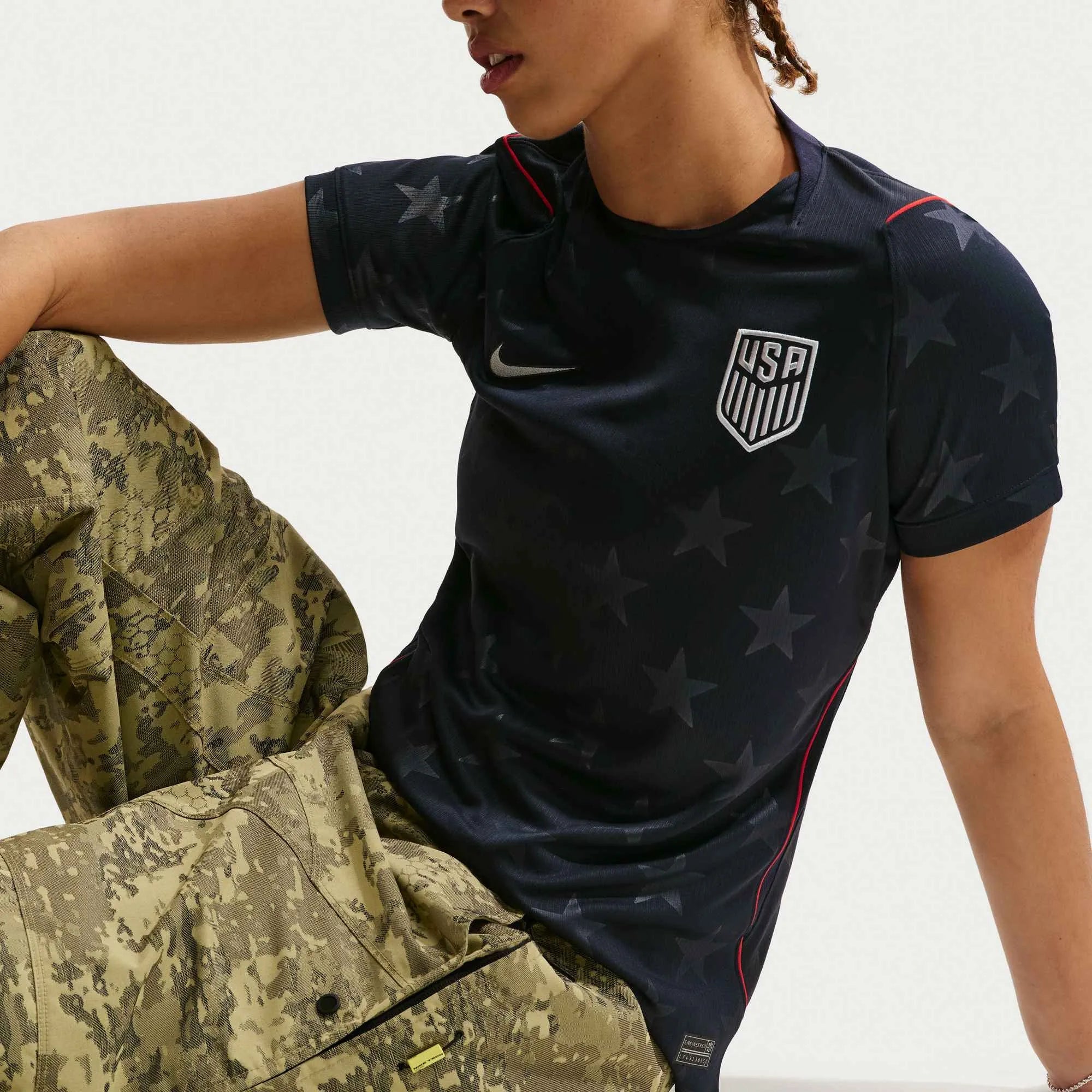 Nike 2026 USMNT Women's Stadium Away Soccer Jersey - Image 6