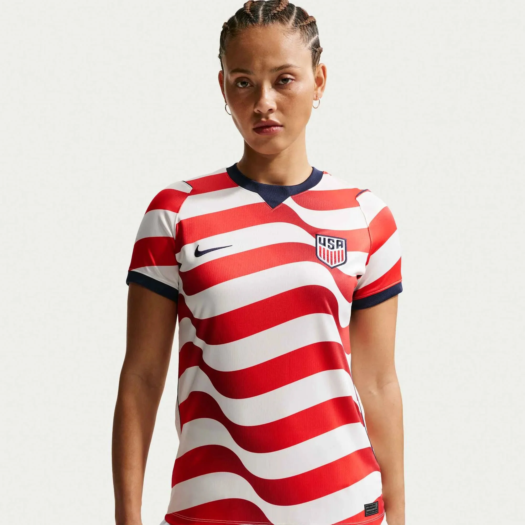 Nike 2026 USMNT Women's Stadium Home Soccer Jersey - Image 3