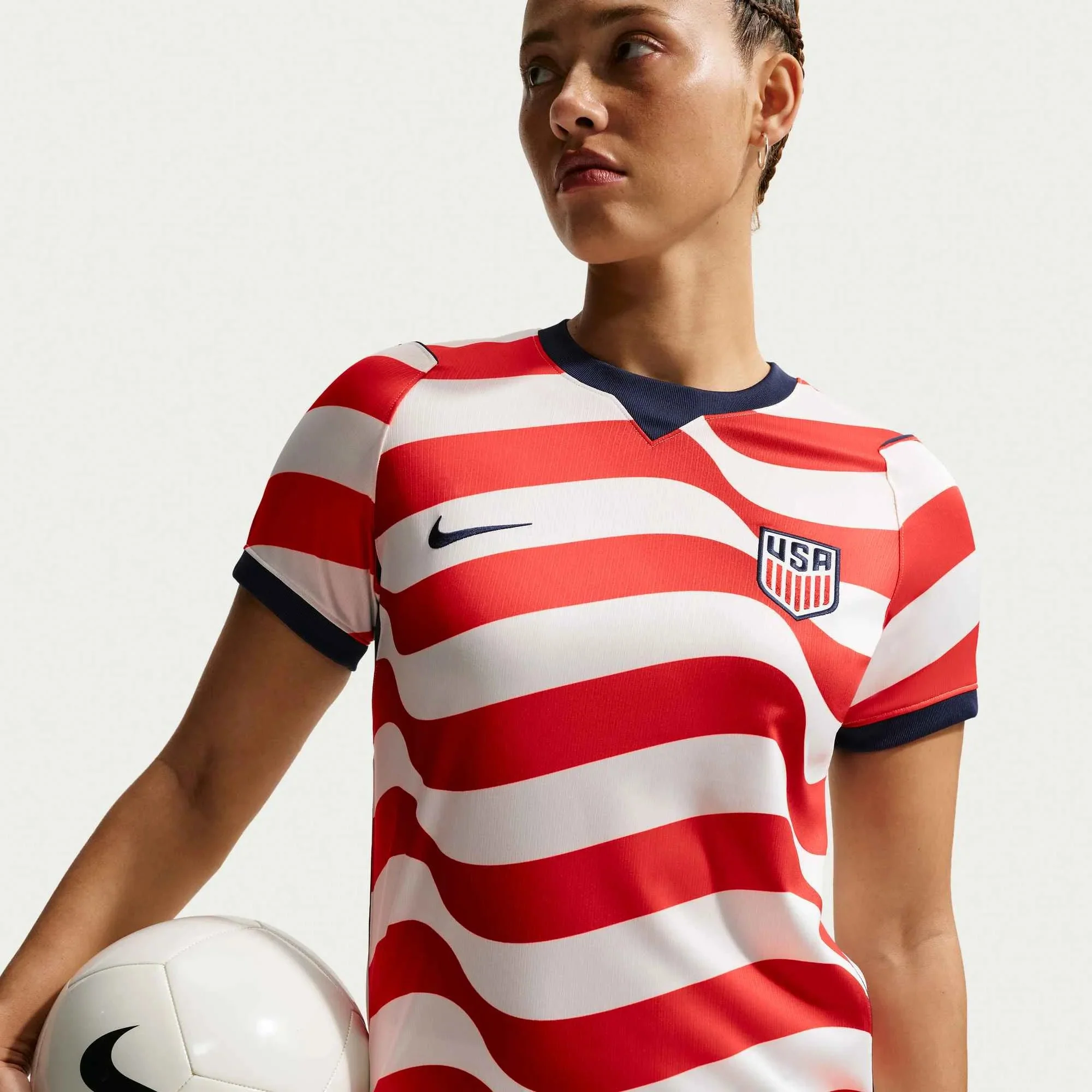 Nike 2026 USMNT Women's Stadium Home Soccer Jersey - Image 4