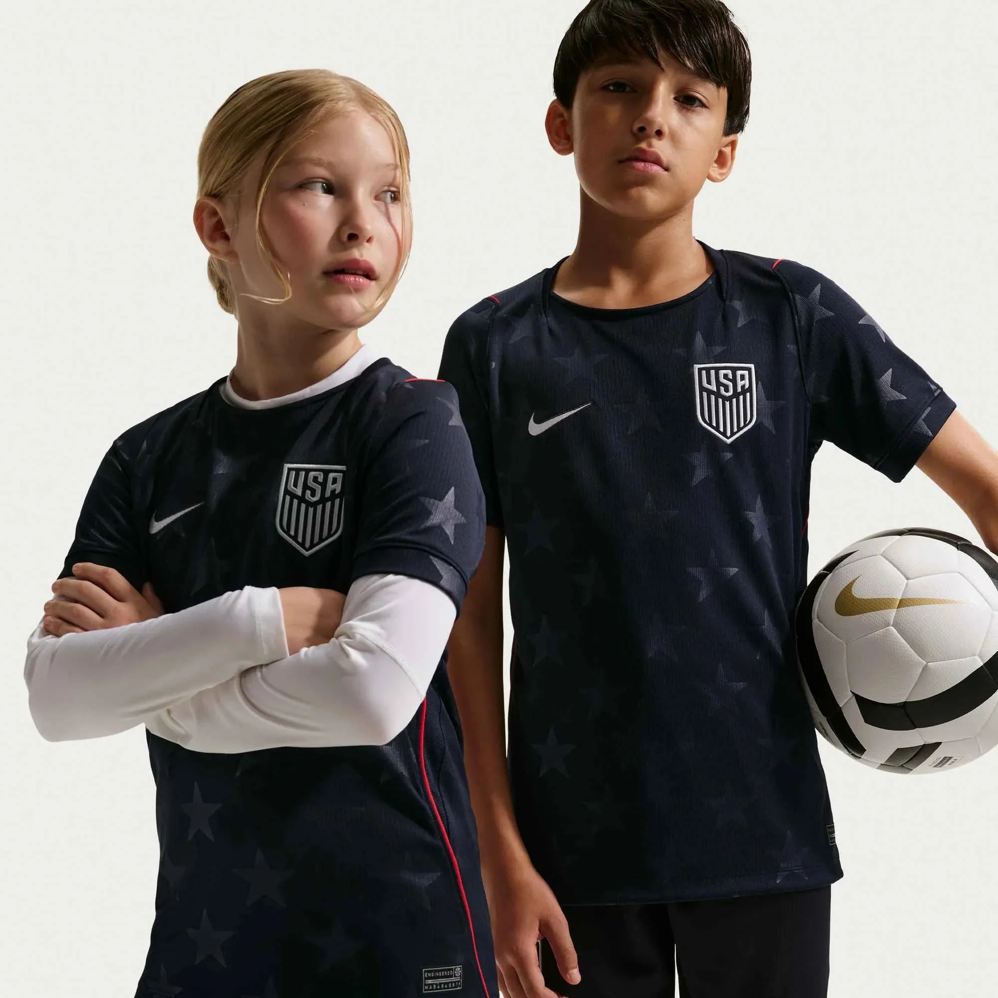 Nike 2026 USMNT Youth Stadium Away Soccer Jersey - Image 8