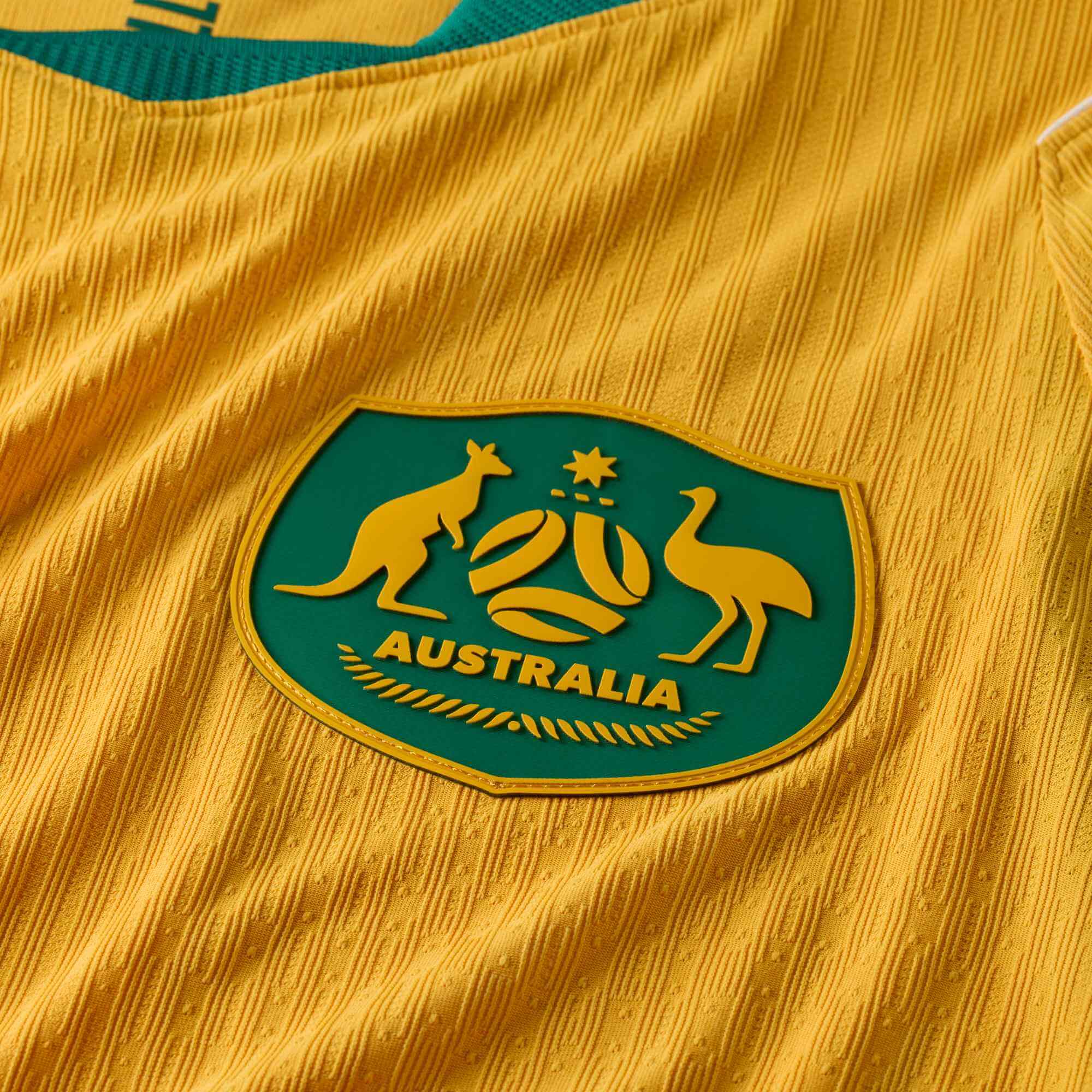 Nike 2026 Australia Men's Authentic Home Soccer Jersey - Image 9