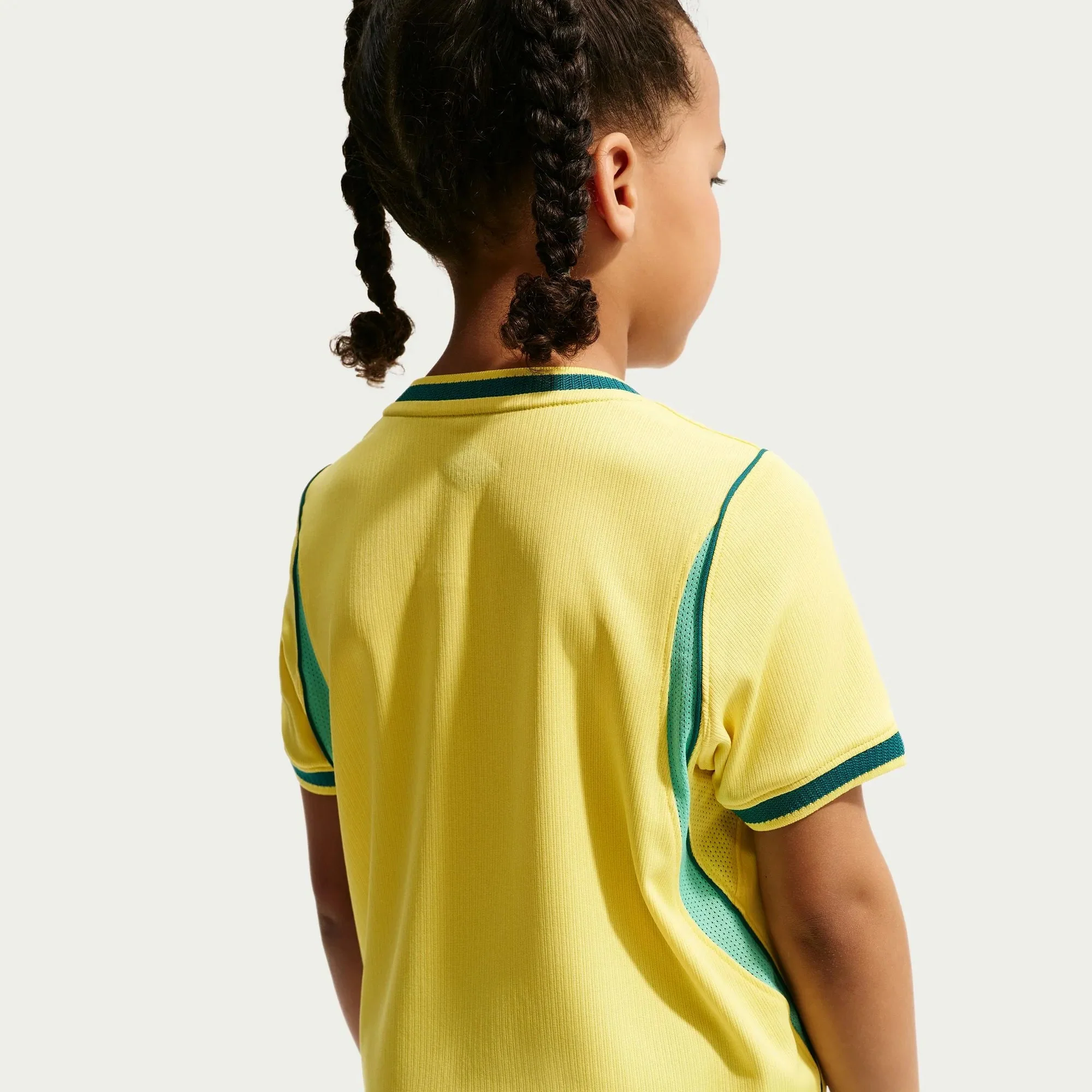 Nike 2026 Brazil Little Kids' Stadium Home Kit - Image 9