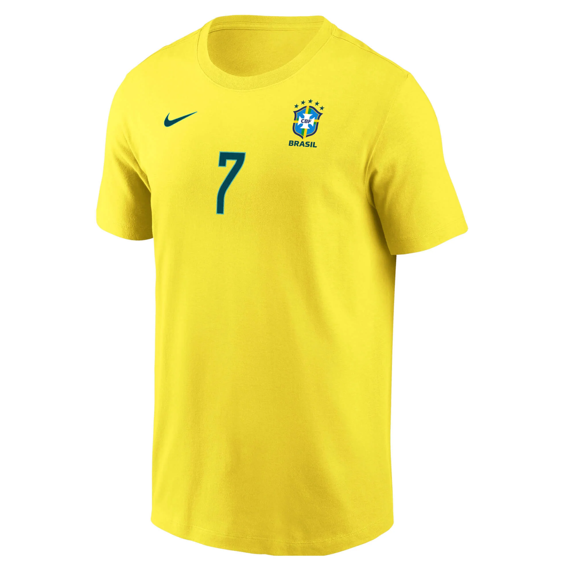Nike 2026 Brazil Men's Core Vini Jr. #7 Tee - Image 2