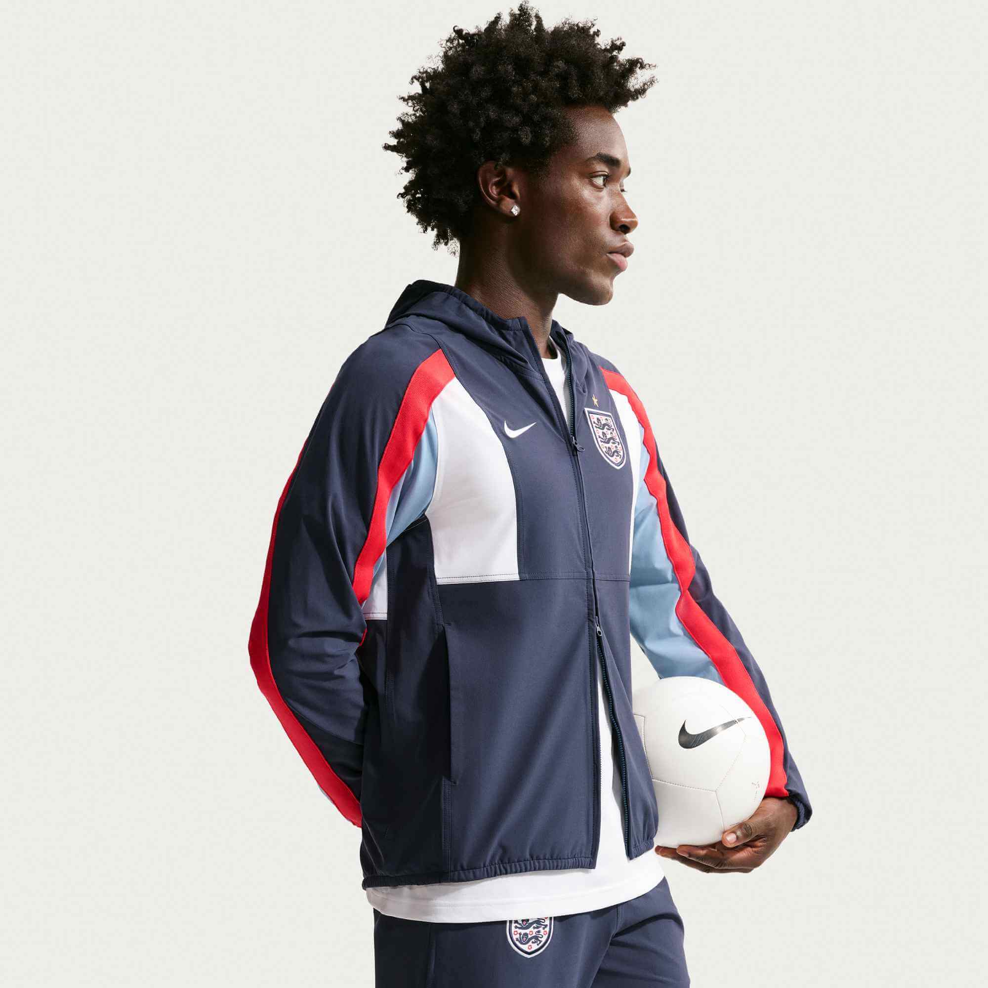 Nike 2026 England Men's Dri-Fit Woven Energy Jacket - Image 3