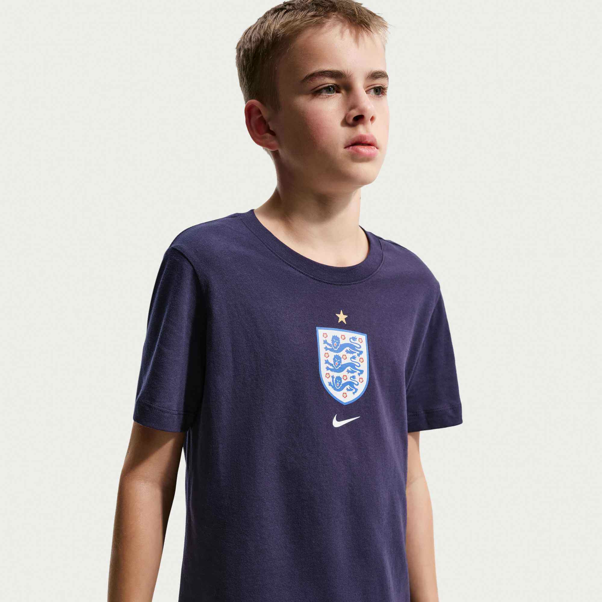 Nike 2026 England Youth Crest Tee - Image 4