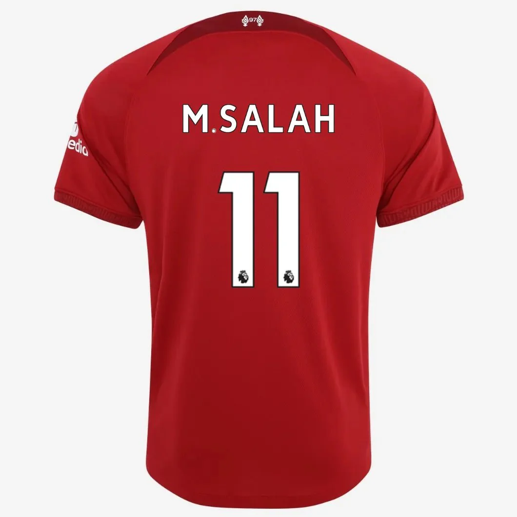 Nike 22-23 Liverpool FC Youth Home Jersey - Red-White - Image 10