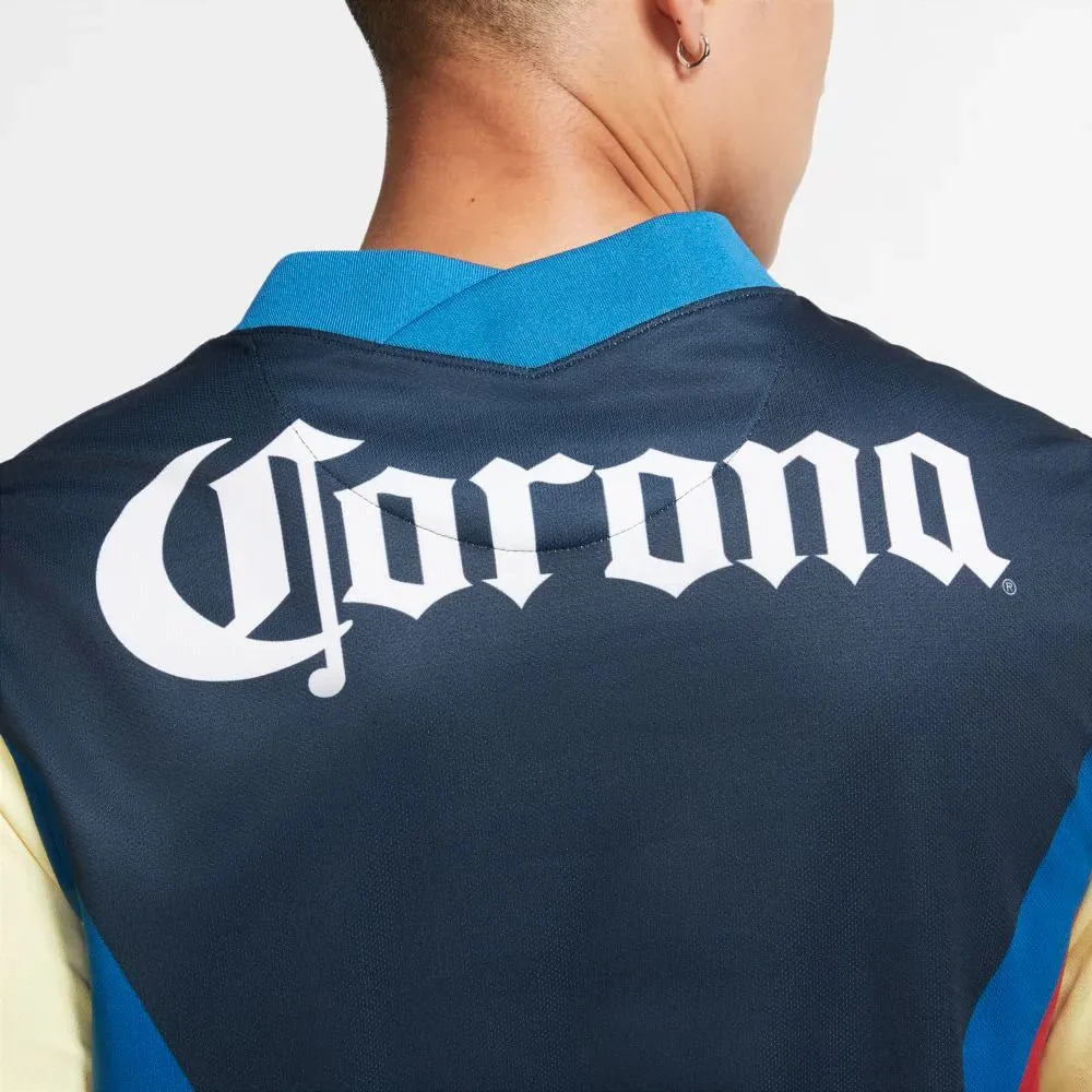 Nike Club America Home Jersey 2020-21 (Yellow - Navy) - Image 4
