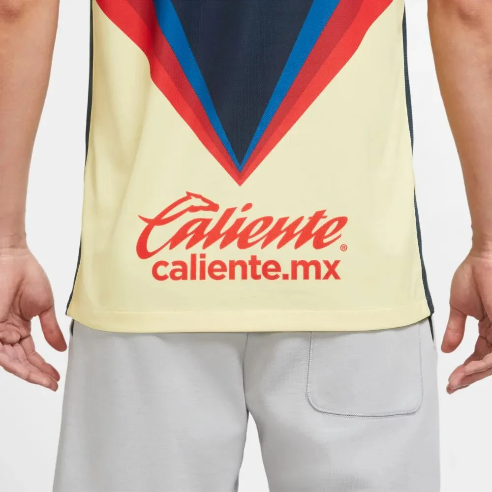 Nike Club America Home Jersey 2020-21 (Yellow - Navy) - Image 5