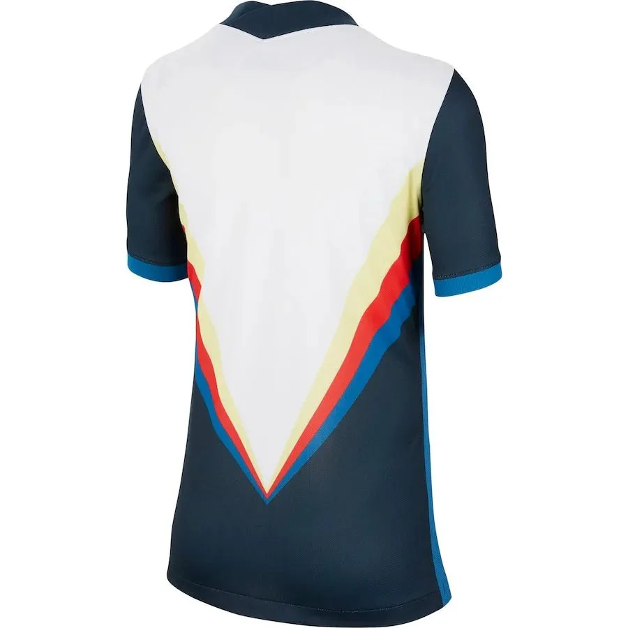 Nike Club America Youth Away Jersey 2020-21 (Navy - White) - Image 2