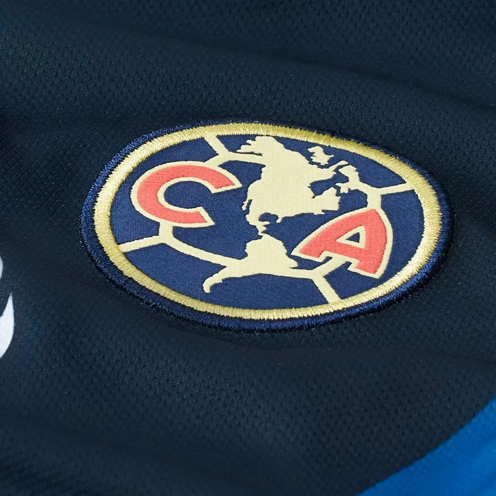 Nike Club America Youth Home Jersey 2020-21 (Yellow & Navy) - Image 3