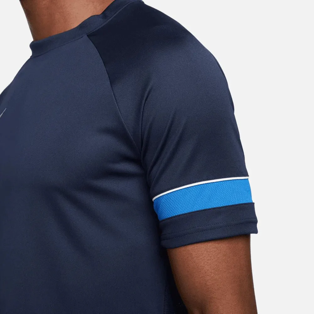 Nike Dri-Fit Academy Pro Short-Sleeve Training Top - Navy - Image 4
