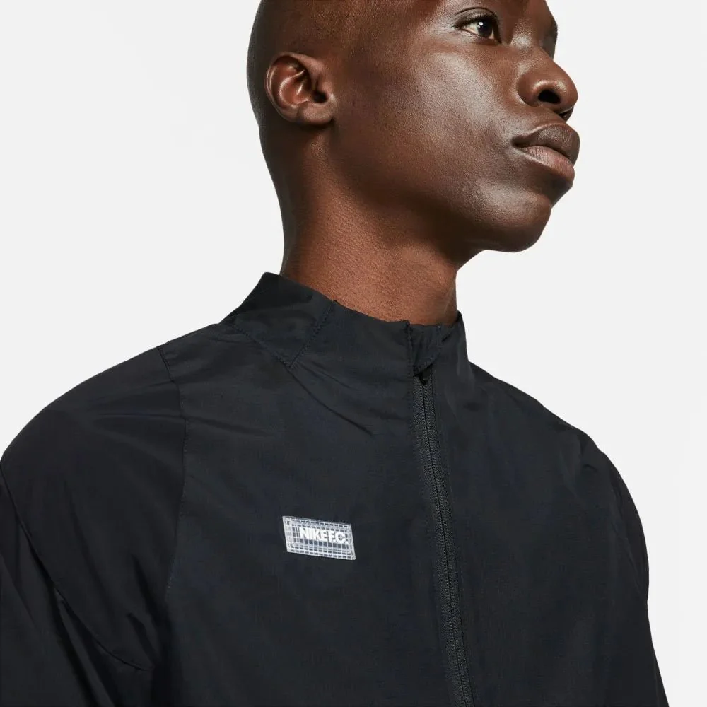 Nike FC AWF Woven Track Jacket - Black-White - Image 3