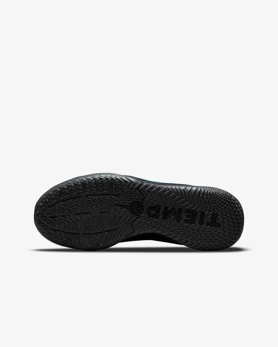 Nike Junior Legend 9 Academy 9 IC - Black-Blue - Image 4