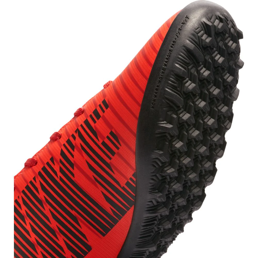 Nike Junior MercurialX Victory 6 DF TF Red/Black - Image 3