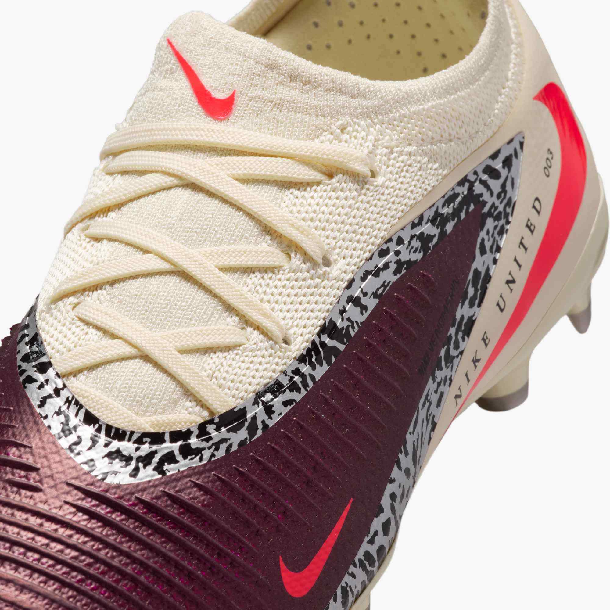 Nike Junior Phantom 6 Low Pro NU3 Firm/Multi Ground Soccer Cleats - United NU3 Pack (SU26) - Image 8