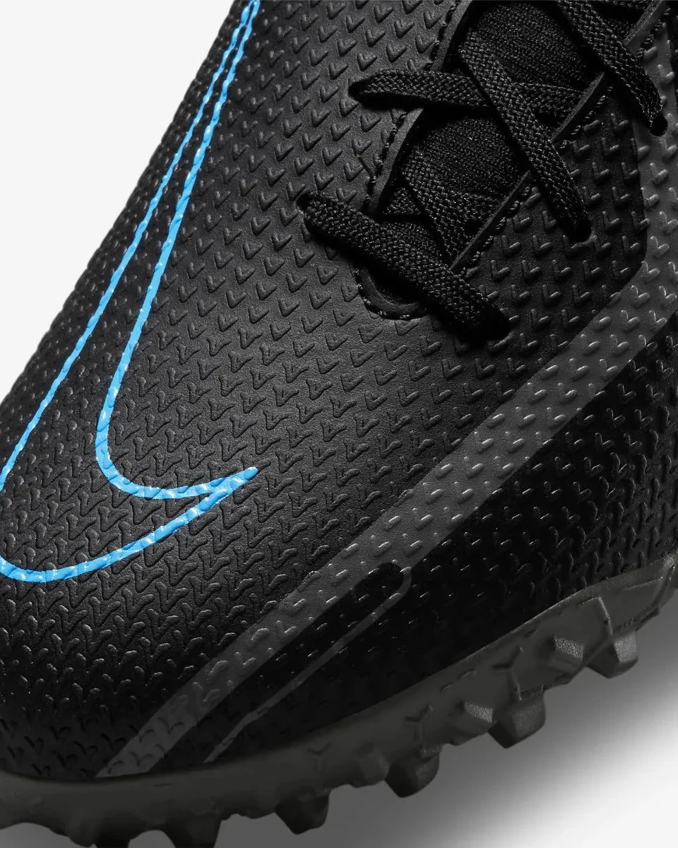 Nike Junior Phantom Gt2 Academy DF TF - Black-Blue - Image 7