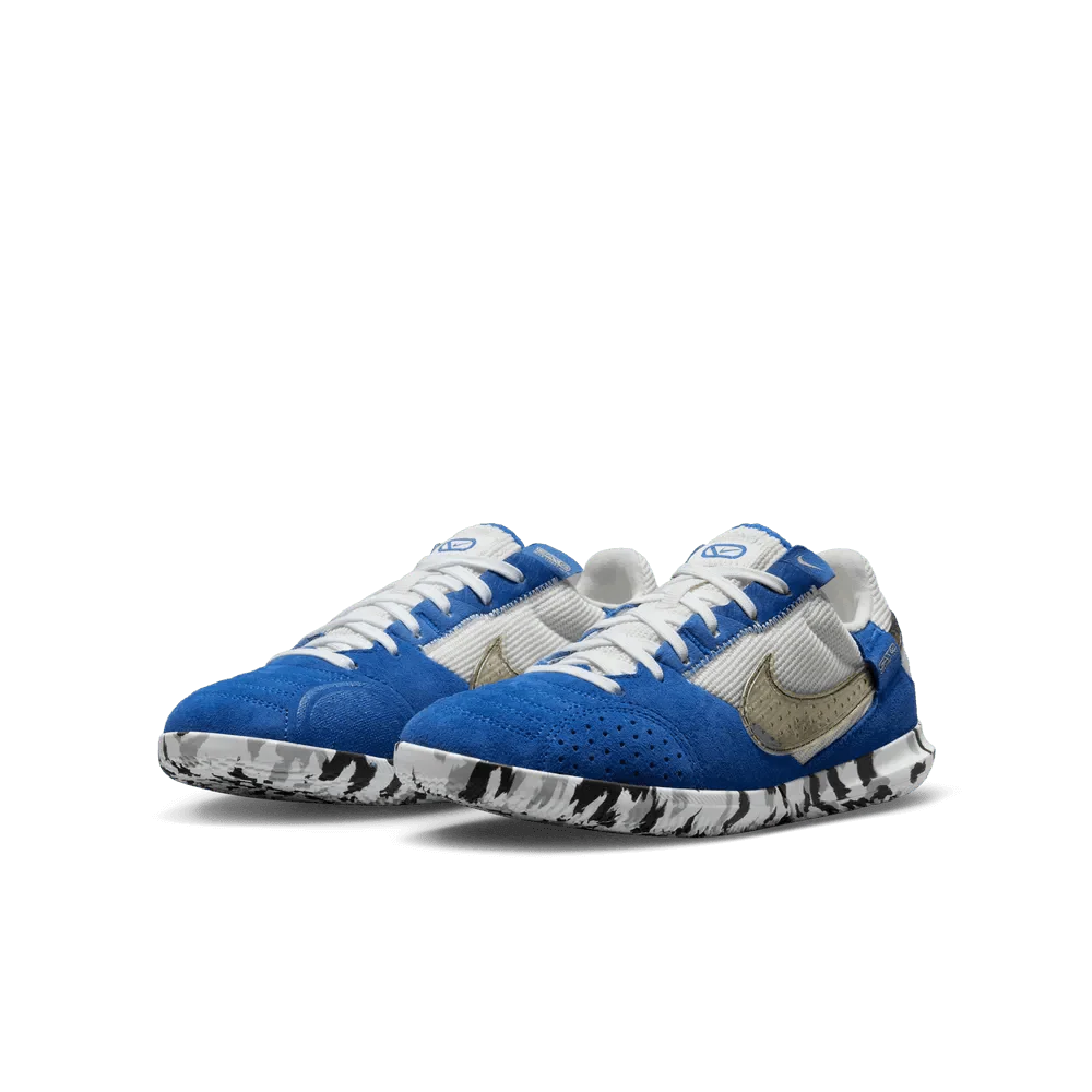 Nike Junior Streetgato - White - Blue - Image 3