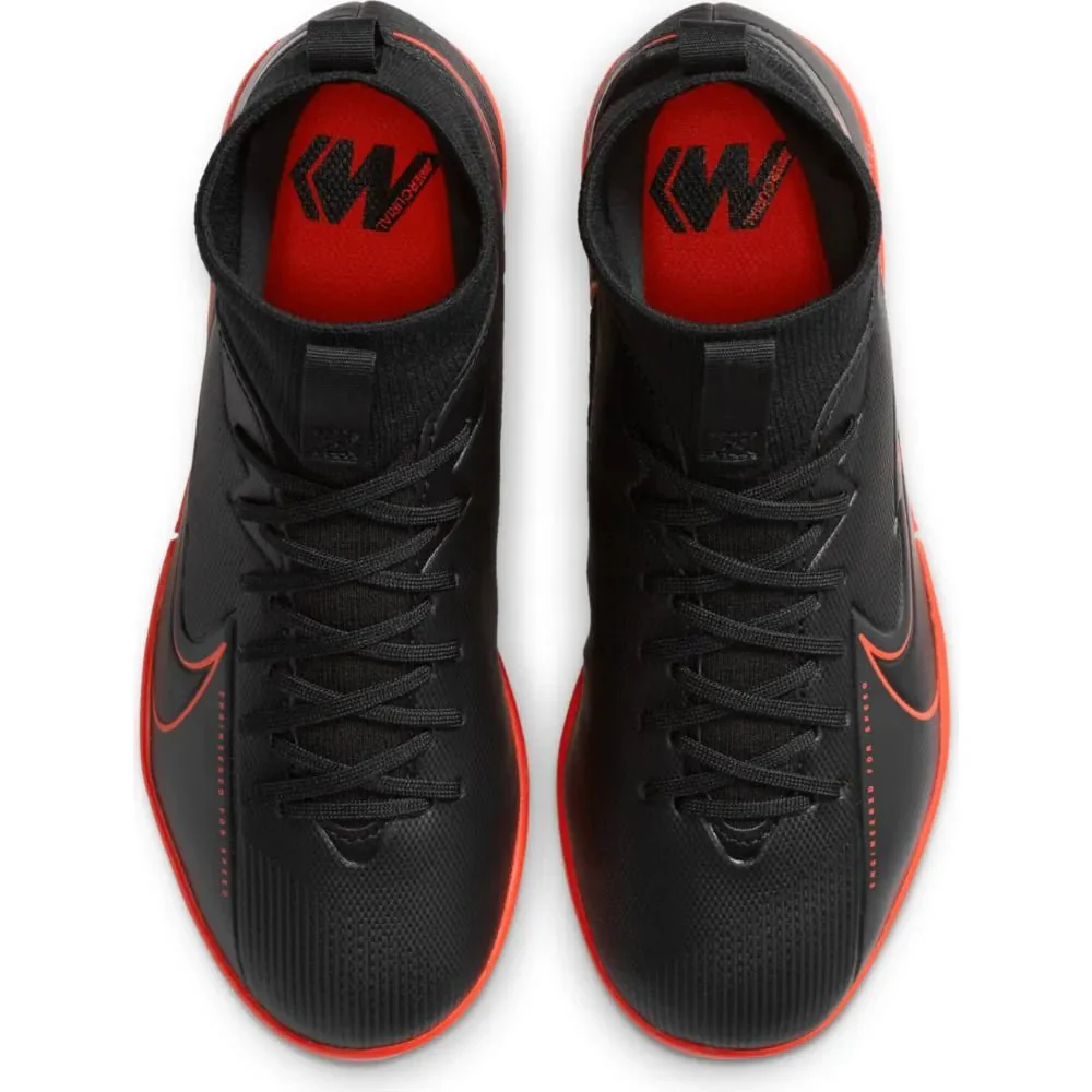 Nike JR Superfly 7 Academy IC - Black-Red - Image 4