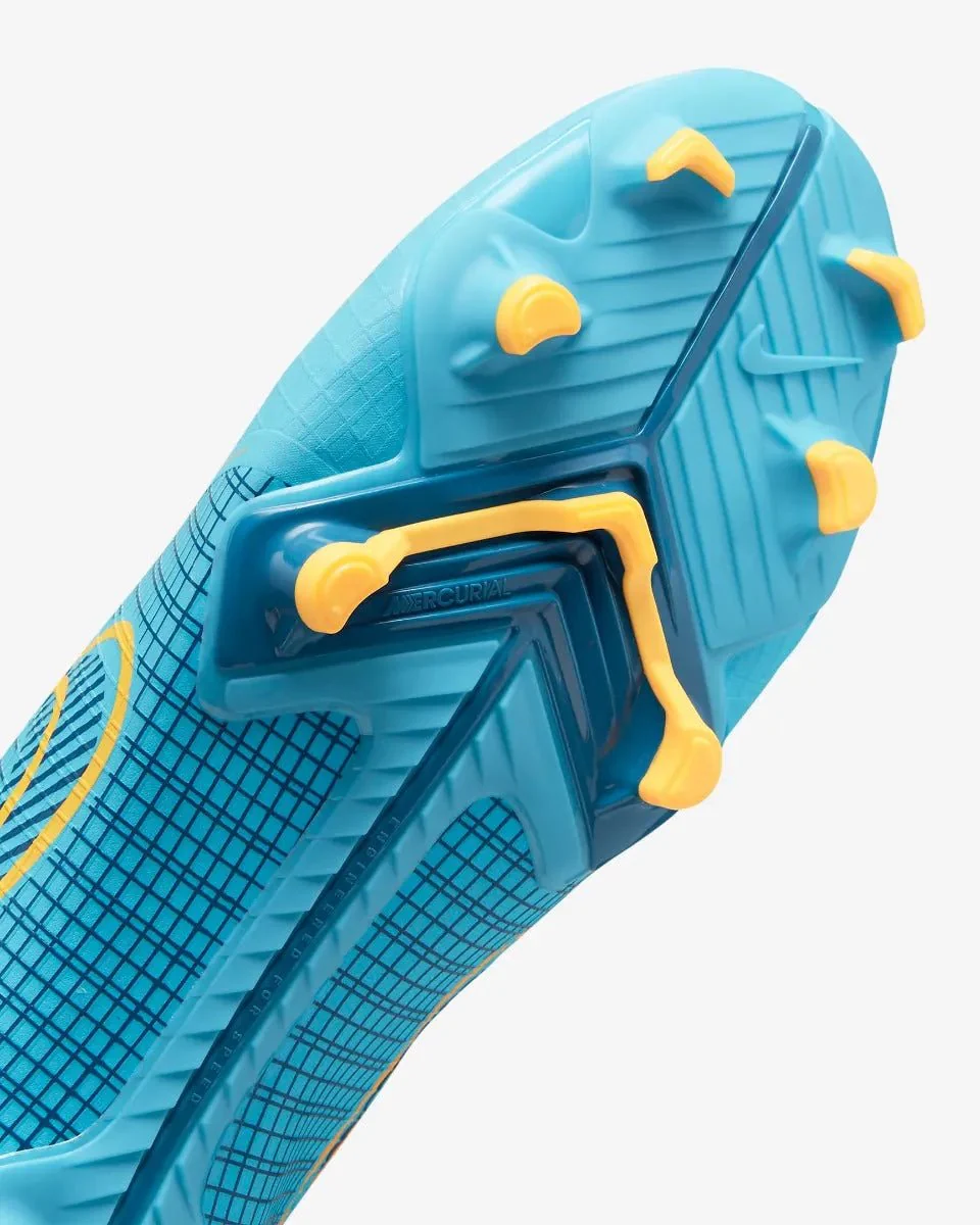 Nike JR Superfly 8 Academy FG-MG - Chlorine Blue-Laser Orange - Image 7