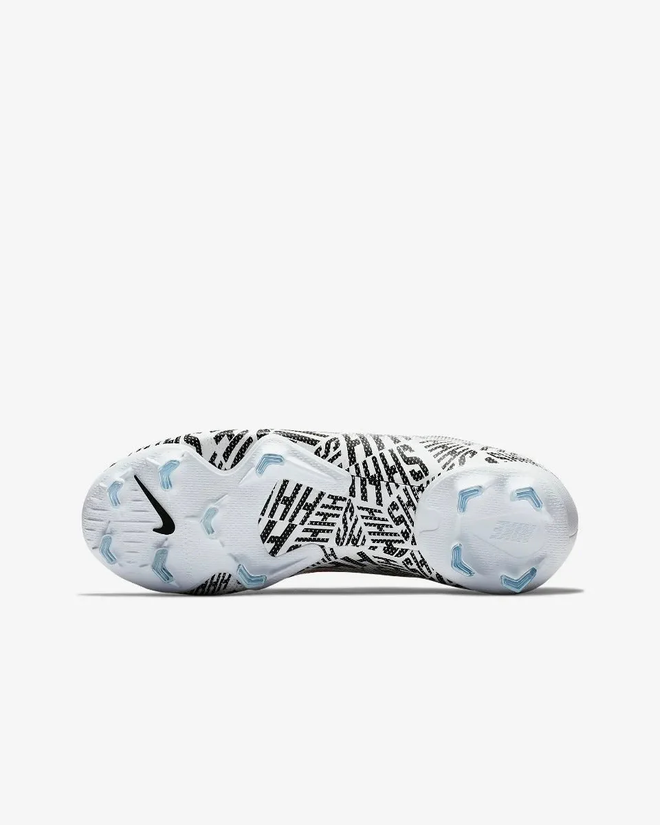 Nike JR Vapor 12 Elite Neymar FG - White-Black-Red - Image 5