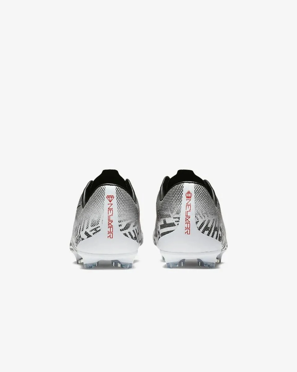 Nike JR Vapor 12 Elite Neymar FG - White-Black-Red - Image 6