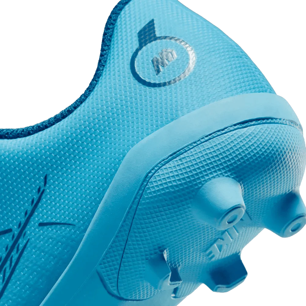 Nike Kids Mercurial Vapor 14 Club FG-MG - Chlorine Blue-Laser Orange - Image 10