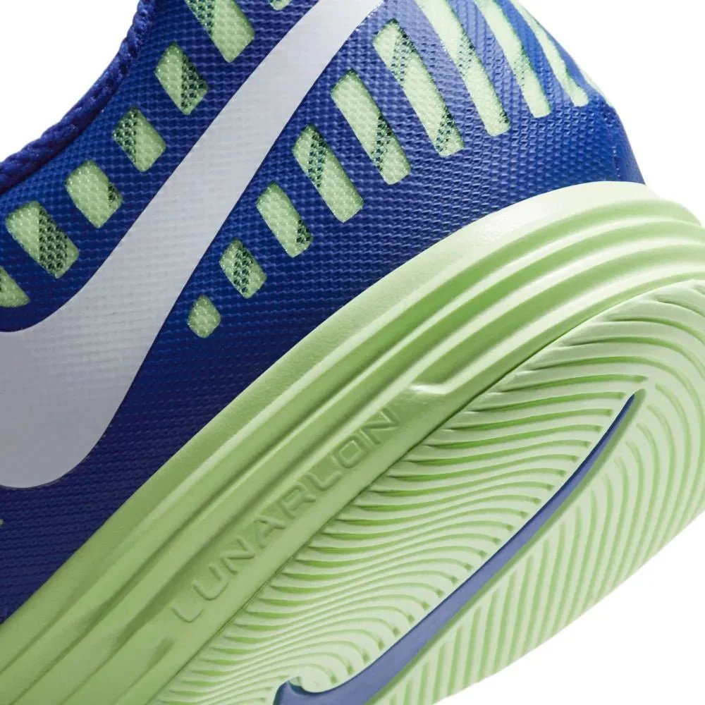 Nike Lunargato II IC - Blue-Volt - Image 8