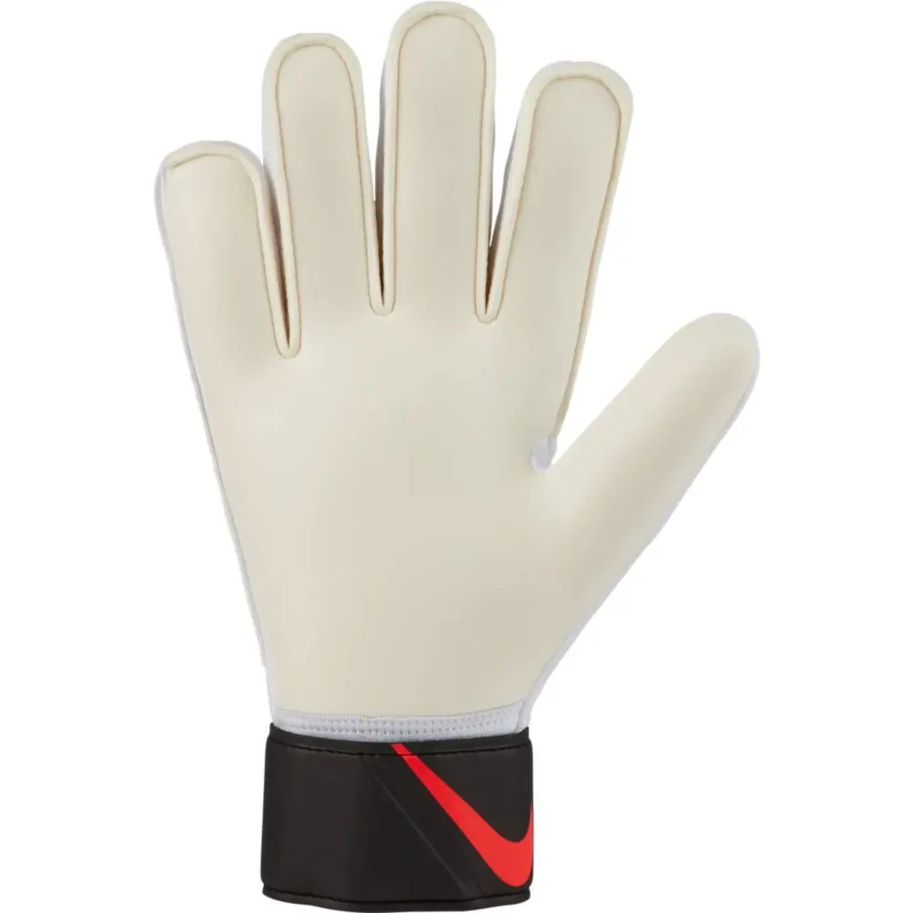 Nike Match Goalkeeper Gloves - Bright Crimson-Volt - Image 2