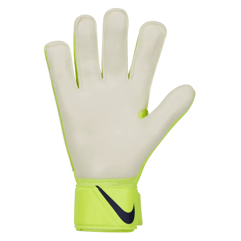 Nike Match Goalkeeper Gloves - Volt-Black-Blue - Image 2