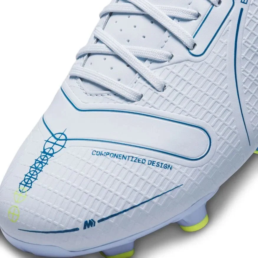 Nike Mercurial Vapor 14 Academy FG-MG - Grey-Blue - Image 8