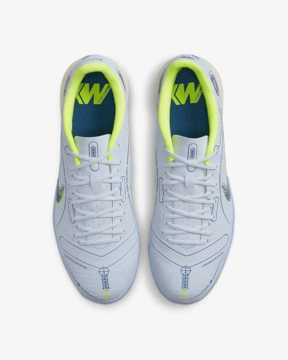 Nike Mercurial Vapor 14 Academy Indoor - Grey Blue - Image 4