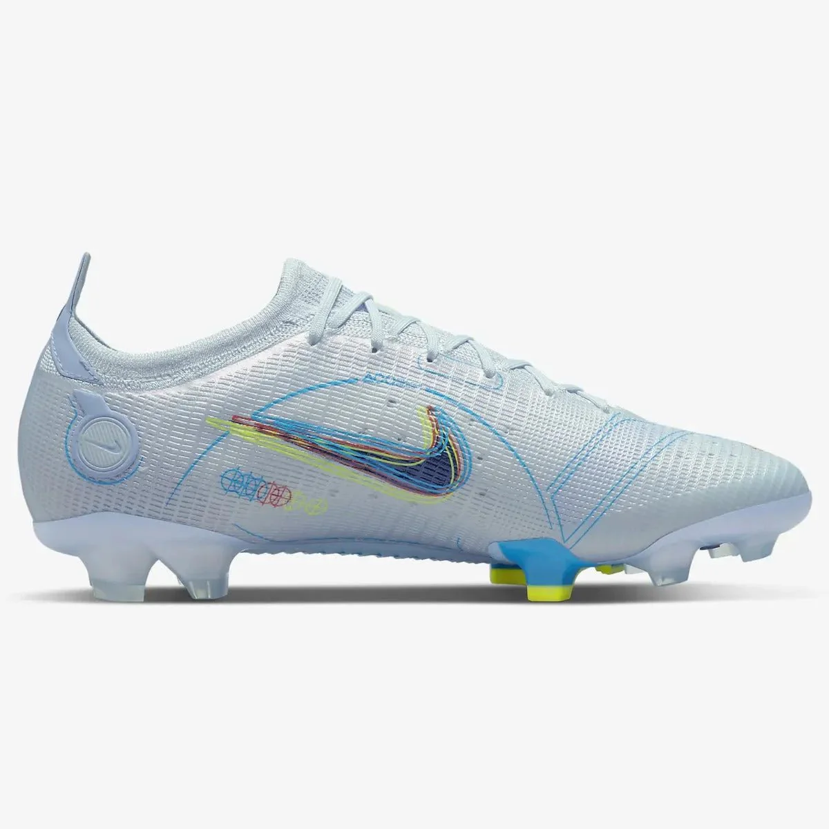 Nike Mercurial Vapor 14 Elite FG - Grey-Blackened Blue - Image 2
