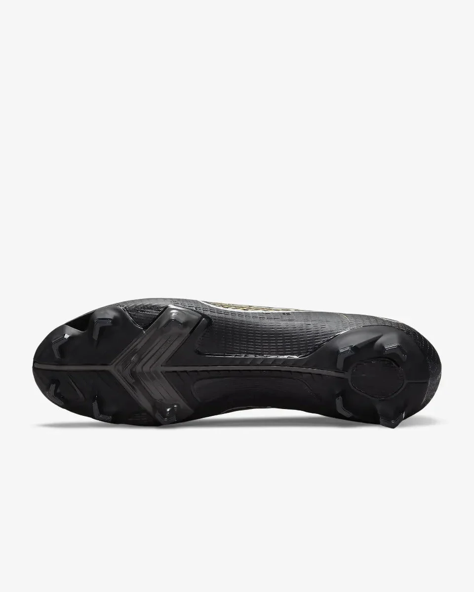 Nike Mercurial Vapor 14 Pro FG - Black-Gold-Silver - Image 5