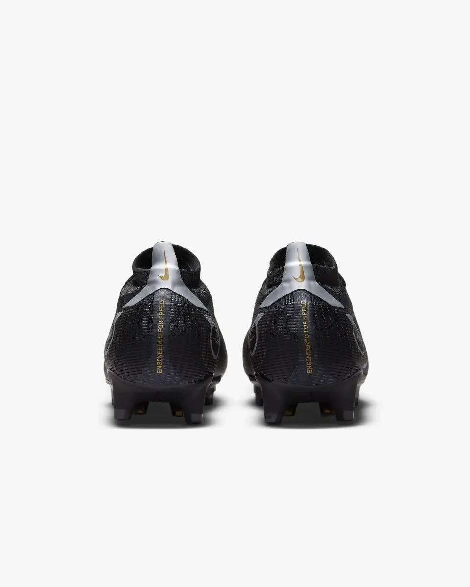 Nike Mercurial Vapor 14 Pro FG - Black-Gold-Silver - Image 6