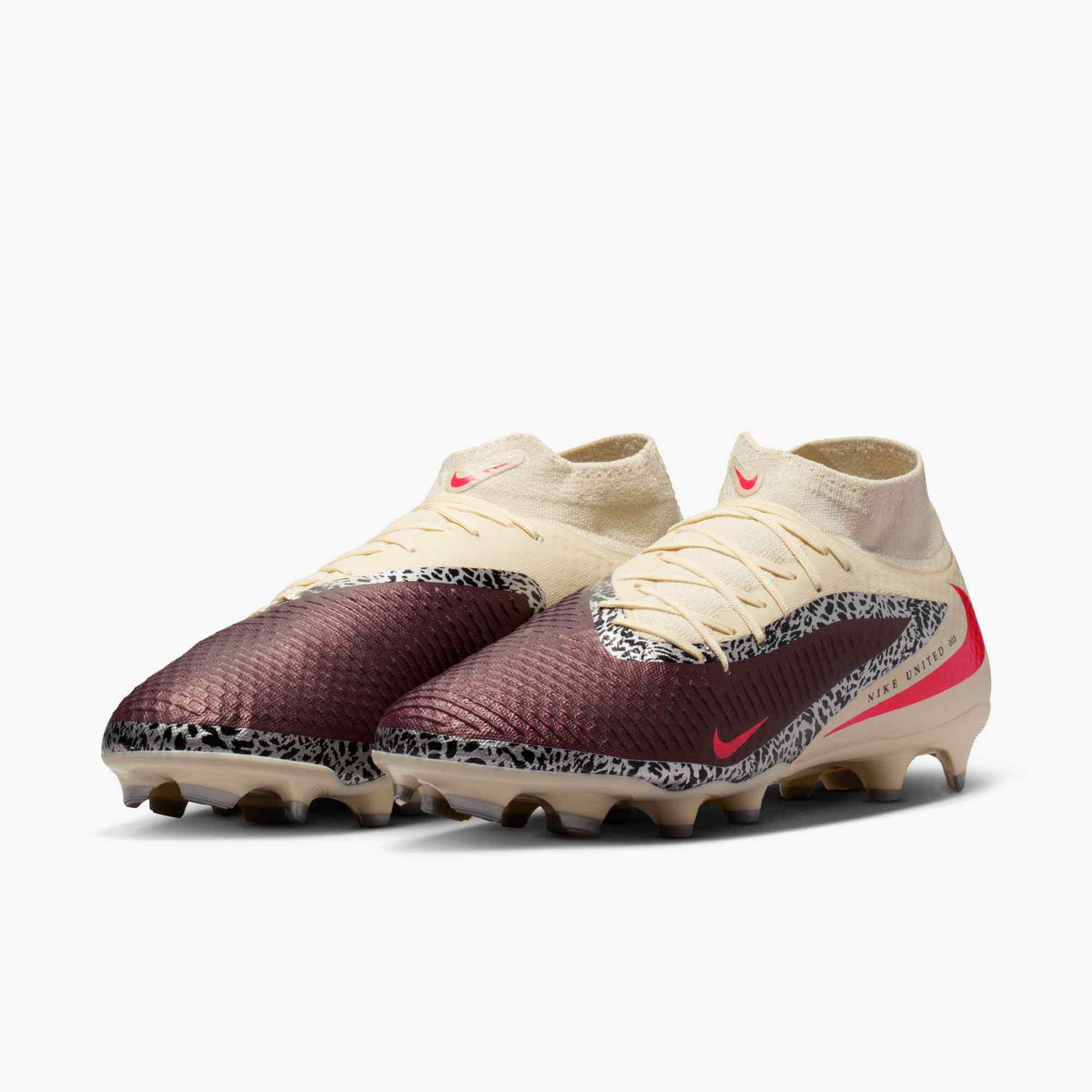 Nike Phantom 6 High Academy NU3 Firm/Multi Ground Soccer Cleats - United NU3 Pack (SU26) - Image 3