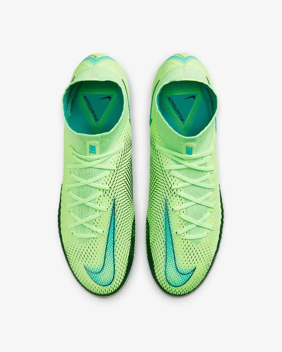 Nike Phantom GT Elite DF FG - Lime Glow-Aquamarine - Image 3