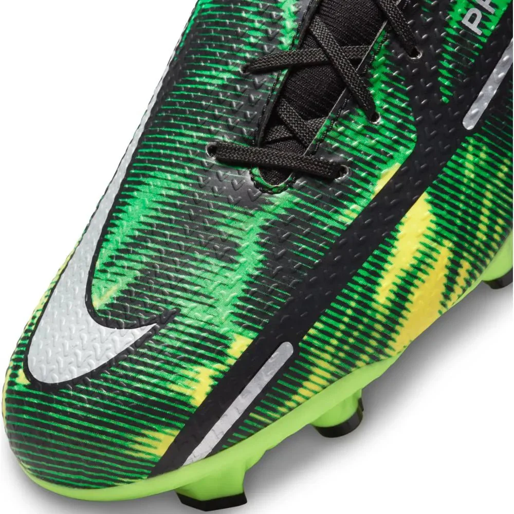 Nike Phantom GT2 Academy DF SW FG-MG - Black-Green Strike - Image 8