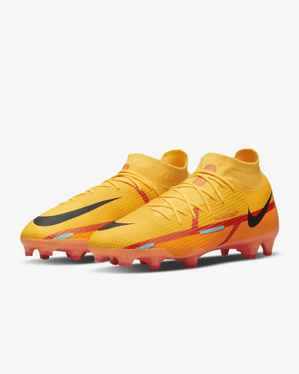 Nike Phantom GT2 PRO DF FG - Laser Orange-Black - Image 3